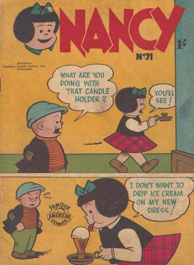 Nancy (New Century, 1952 series) #71 [April 1958?]