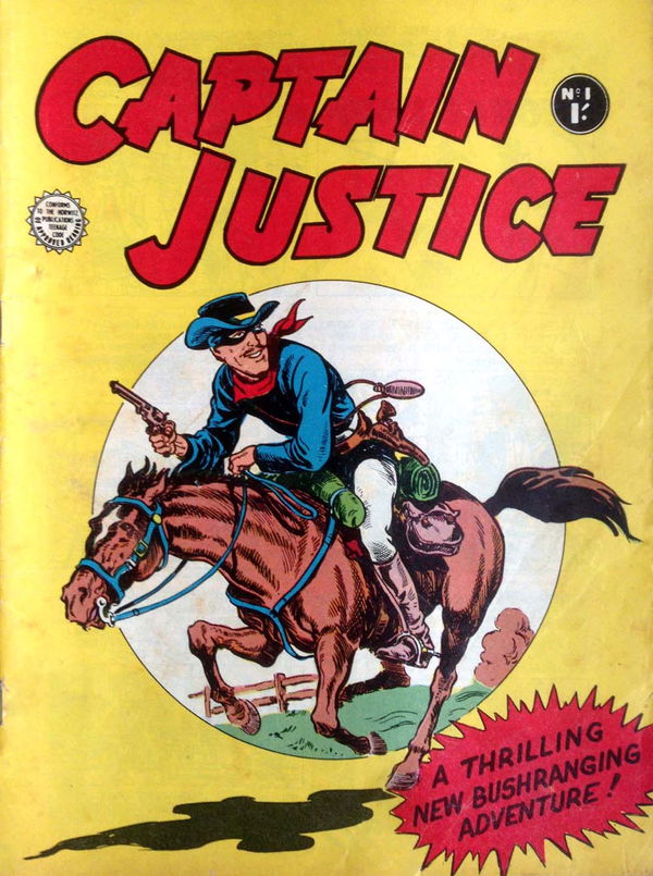 Captain Justice (Horwitz, 1963 series) #1 (January 1963)