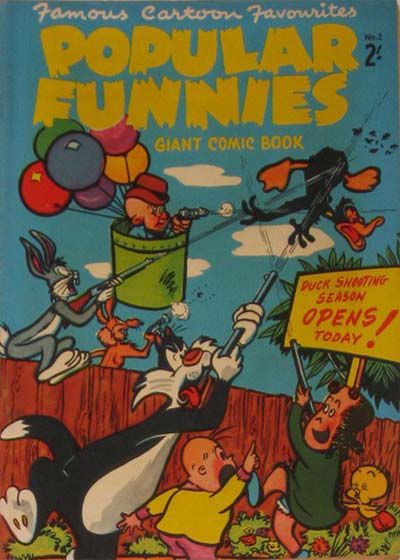 Popular Funnies Giant Comic Book (Magman, 1958? series) #2 ([1960?])