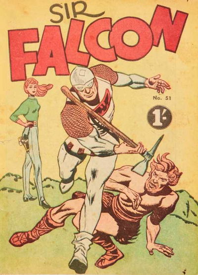 Sir Falcon (Tricho, 1961 series) #51 [October 1962?]