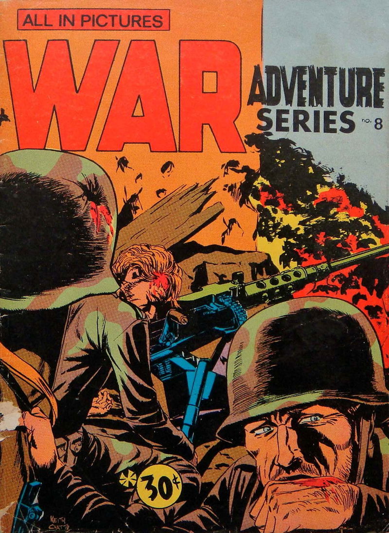 War Adventure Series (Yaffa/Page, 1971? series) #8 ([October 1973?])