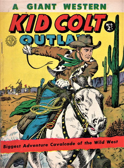 Kid Colt Outlaw: a Giant Western (Horwitz, 1958 series) #6 [January 1959]