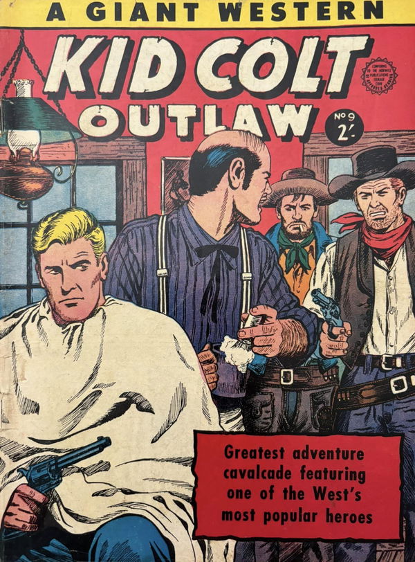 Kid Colt Outlaw: a Giant Western (Horwitz, 1958 series) #9 ([1959?])