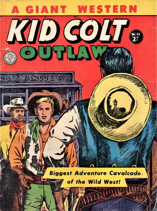 Kid Colt Outlaw: a Giant Western (Horwitz, 1958 series) #11 ([June 1959?])