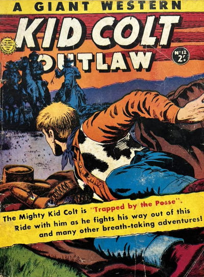 Kid Colt Outlaw: a Giant Western  #12 ([July 1959?])