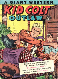 Kid Colt Outlaw: a Giant Western  #13 ([August 1959?])