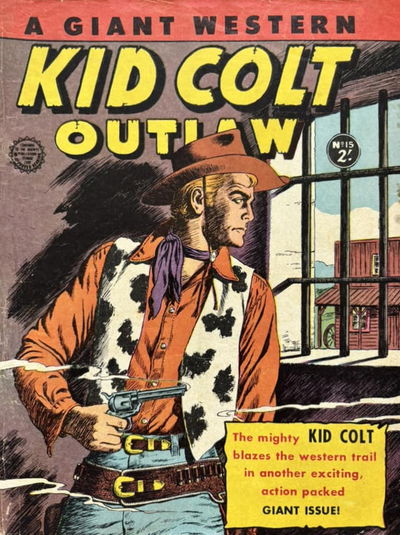 Kid Colt Outlaw: a Giant Western (Horwitz, 1958 series) #15 [October 1959]