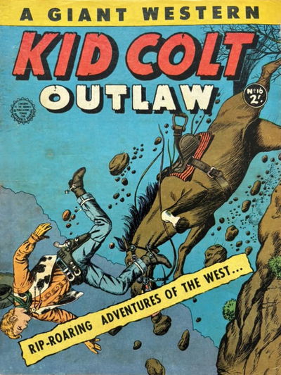 Kid Colt Outlaw: a Giant Western (Horwitz, 1958 series) #16 [February 1961?]