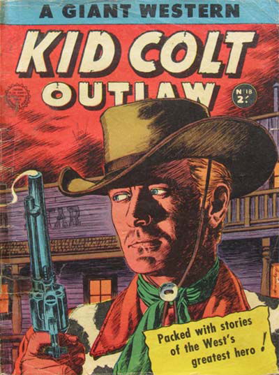 Kid Colt Outlaw: a Giant Western (Horwitz, 1961 series) #18 [June 1961?]