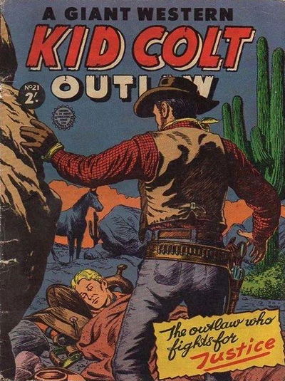 Kid Colt Outlaw: a Giant Western (Horwitz, 1961 series) #21 [December 1961?]