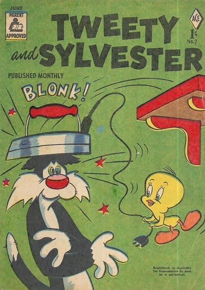 Tweety and Sylvester (Junior Readers, 1956 series) #7 (June 1957)