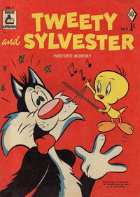 Tweety and Sylvester (Junior Readers, 1956 series)  #8 (July 1957)