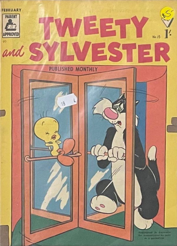 Tweety and Sylvester (Junior Readers, 1956 series) #15 February 1958