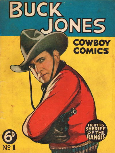 Buck Jones Cowboy Comics (AP, 1949 series) #1 (July 1949)