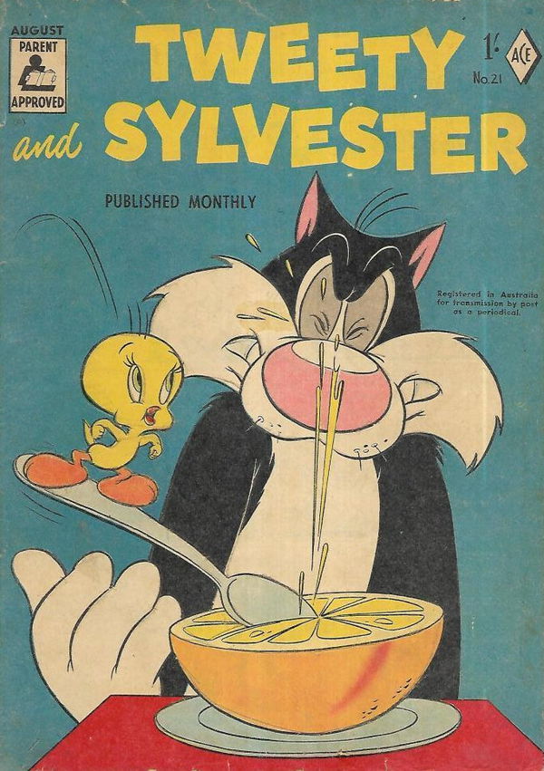 Tweety and Sylvester (Junior Readers, 1956 series) #21 (August 1958)