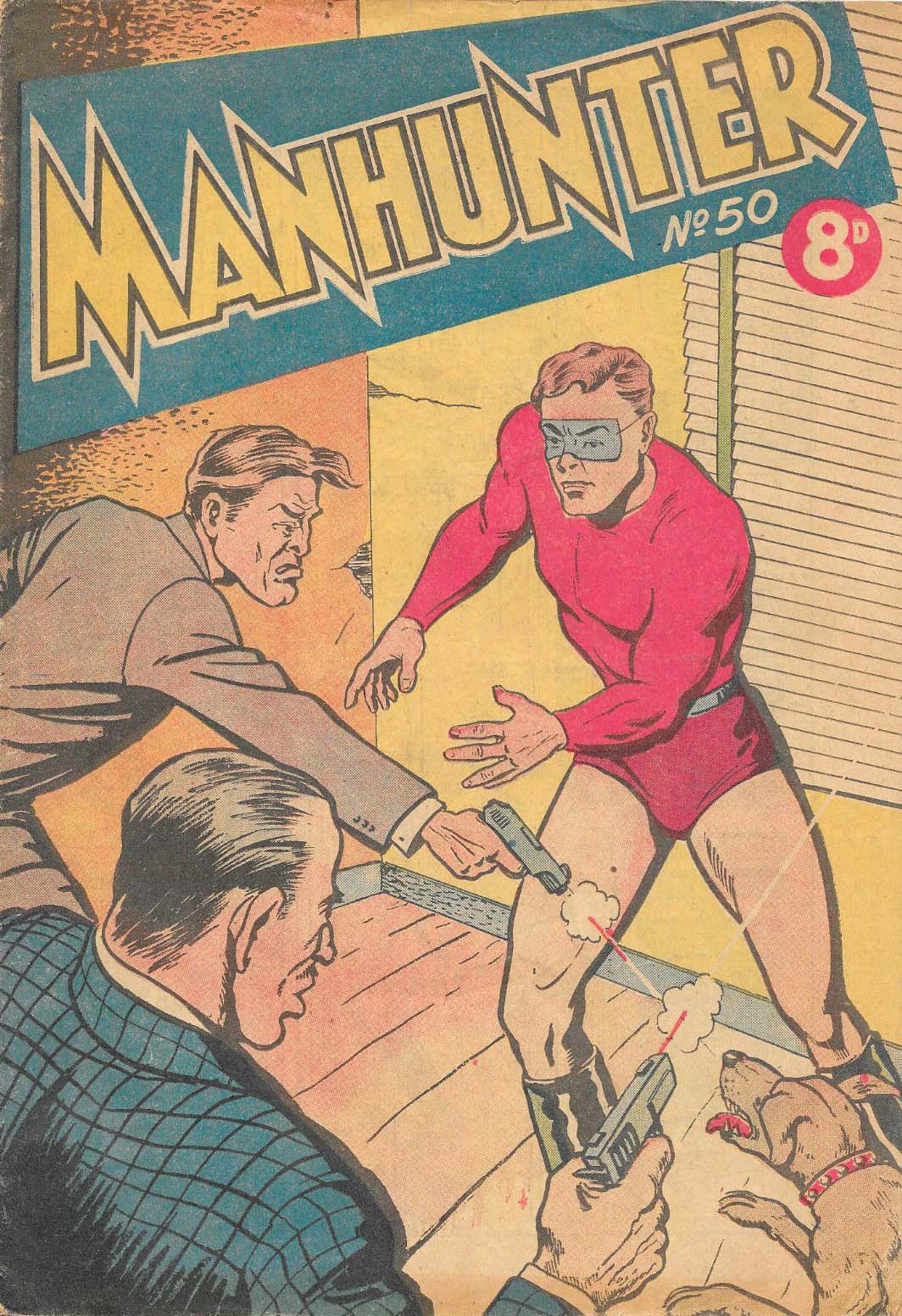 Manhunter (Pyramid, 1951 series) #50 ([July 1951?])
