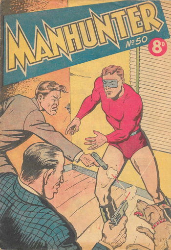 Manhunter (Pyramid, 1951 series) #50 ([July 1951?])