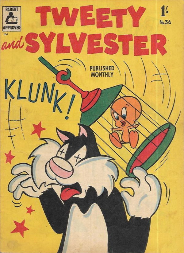 Tweety and Sylvester (Junior Readers, 1956 series) #36 (December 1959)