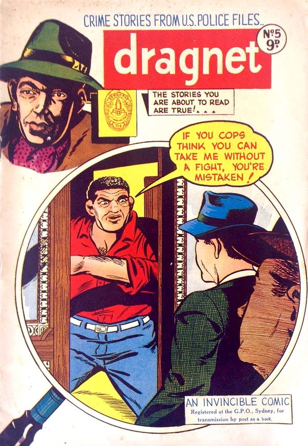 Dragnet (Invincible, 1954 series) #5 ([November 1954?])