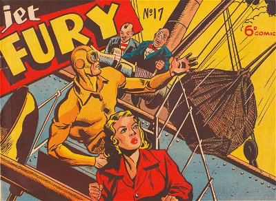 Jet Fury (Pyramid, 1951 series) #17 ([May 1951?])