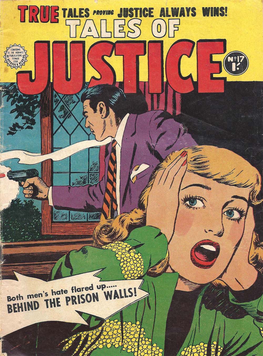 Tales of Justice (Horwitz, 1957 series) #17 ([June 1958?])