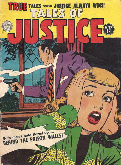 Tales of Justice (Horwitz, 1957 series) #17 [June 1958?]