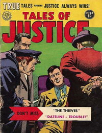 Tales of Justice (Horwitz, 1957 series) #22 [November 1958?]