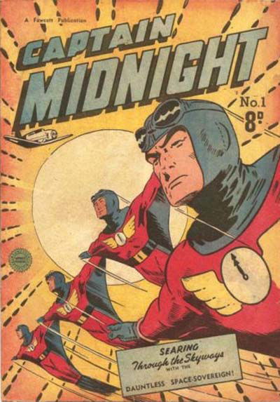 Captain Midnight (Cleland, 1952 series) #1 [July 1952?]