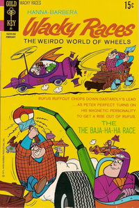Hanna-Barbera Wacky Races (Western, 1969 series)  #6 (February 1972) — The Baja-Ha-Ha Race
