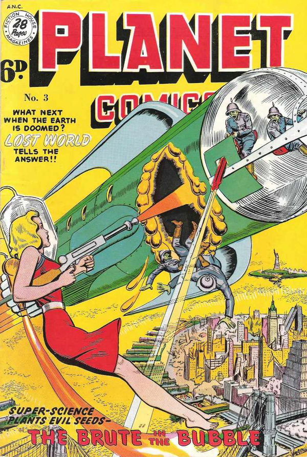 Planet Comics (HJ Edwards, 1951 series) #3 ([March 1951?])