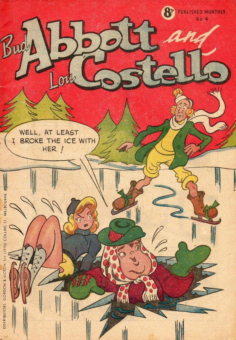 Bud Abbott and Lou Costello (M. Rubin, 1955 series) #4 ([1955?])