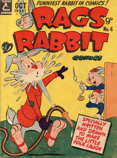 Rags Rabbit Comic  #4 (October 1955)
