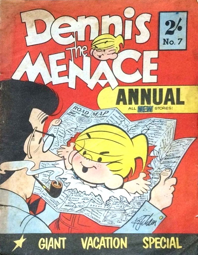 Dennis the Menace (Cleland, 1956 series) #7 — Dennis the Menace Annual ([December 1956?])