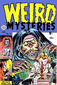Weird Mysteries (Stanley Morse, 1952 series)  #9 (March 1954)