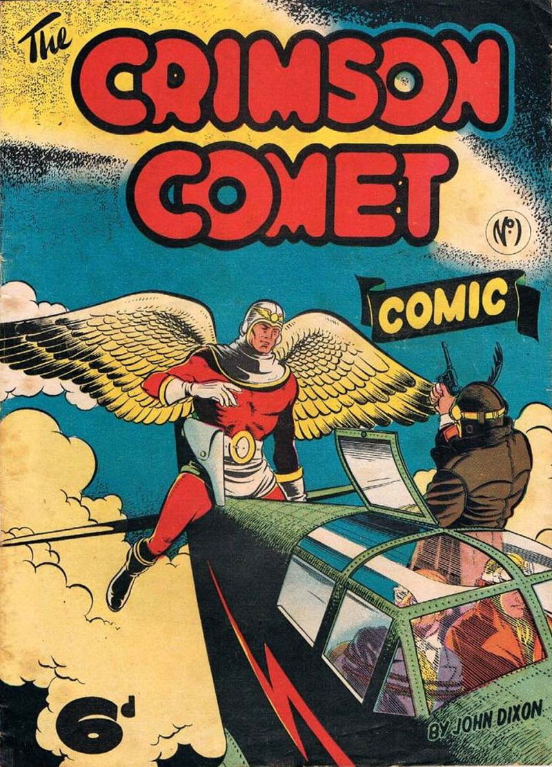 The Crimson Comet Comic (Leisure Productions, 1949 series) #1 ([October 1949?])