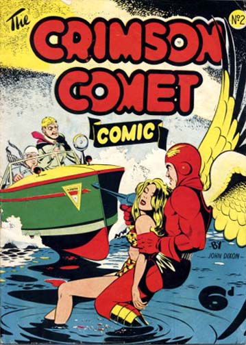The Crimson Comet Comic (Leisure Productions, 1949 series) #2 ([November 1949?])
