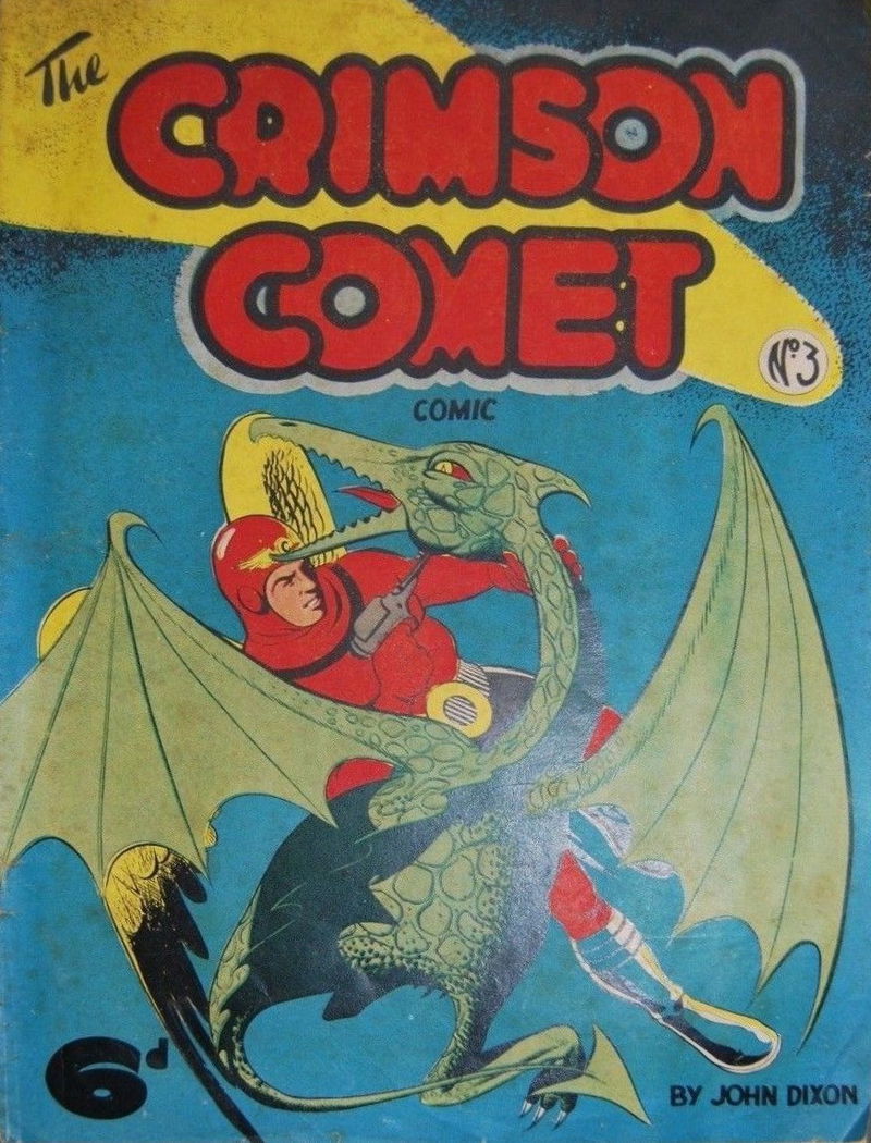 The Crimson Comet Comic (Leisure Productions, 1949 series) #3 ([December 1949?])