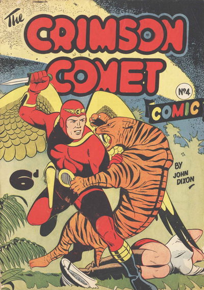 The Crimson Comet Comic (Leisure Productions, 1949 series) #4 [September 1949?]