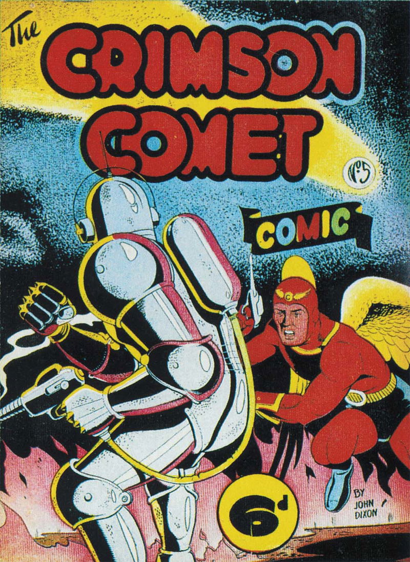 The Crimson Comet Comic (Leisure Productions, 1949 series) #5 ([February 1950?])