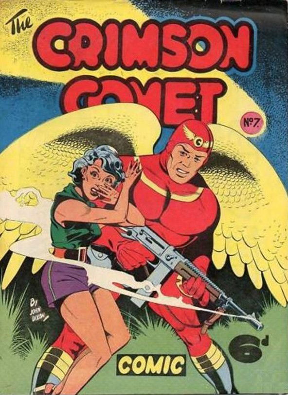 The Crimson Comet Comic (Leisure Productions, 1949 series) #7 ([April 1950])