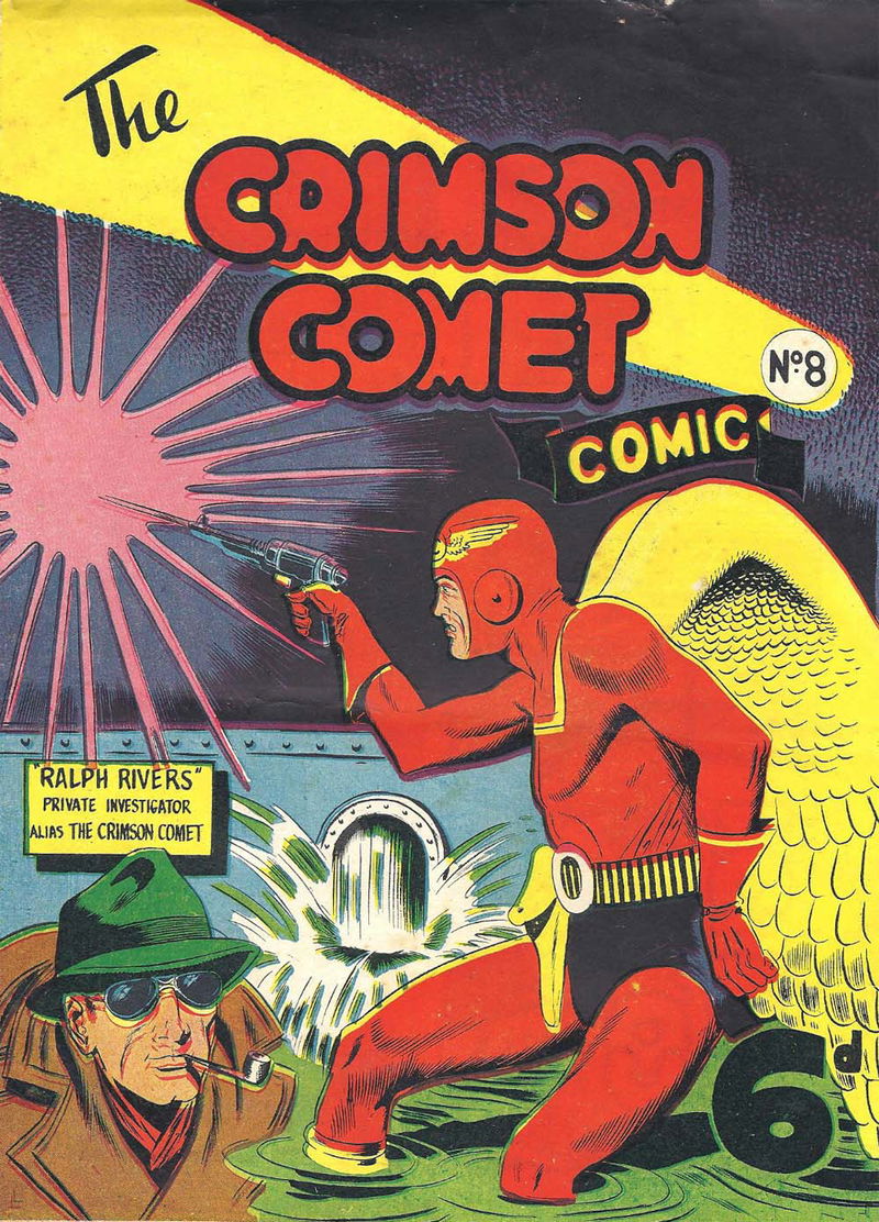 The Crimson Comet Comic (Leisure Productions, 1949 series) #8 ([May 1950?])