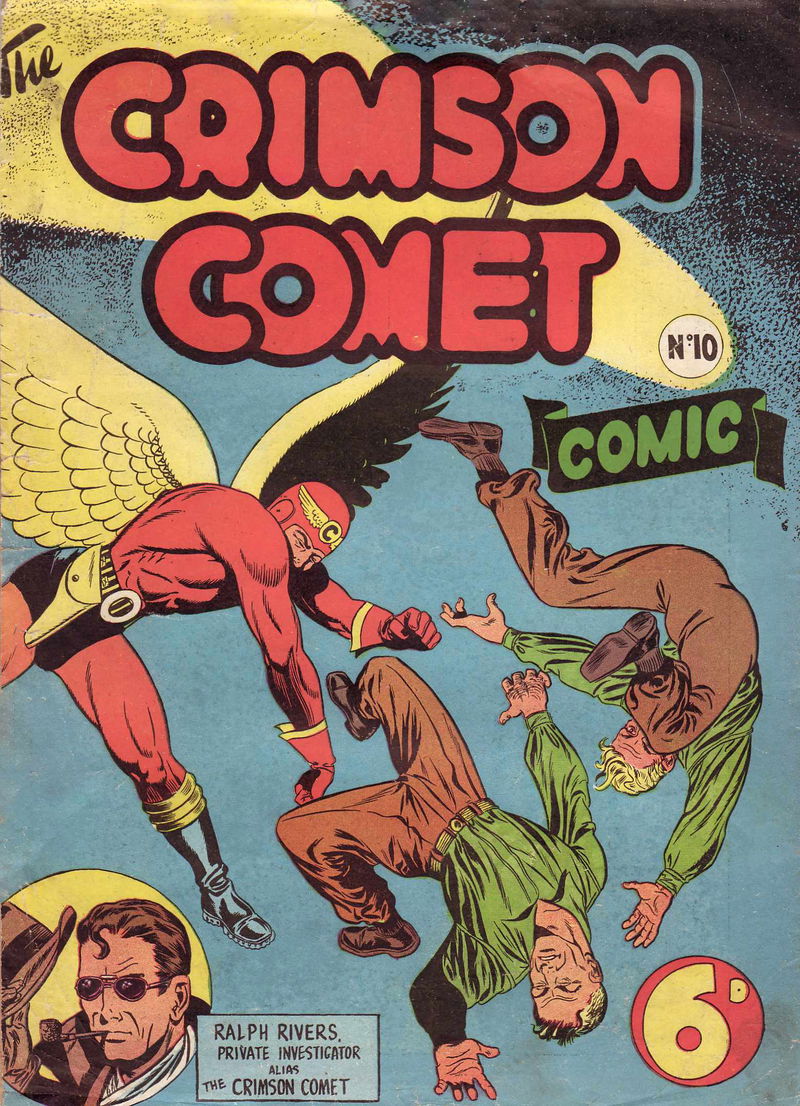 The Crimson Comet Comic (HJ Edwards, 1950 series) #10 ([July 1950?])
