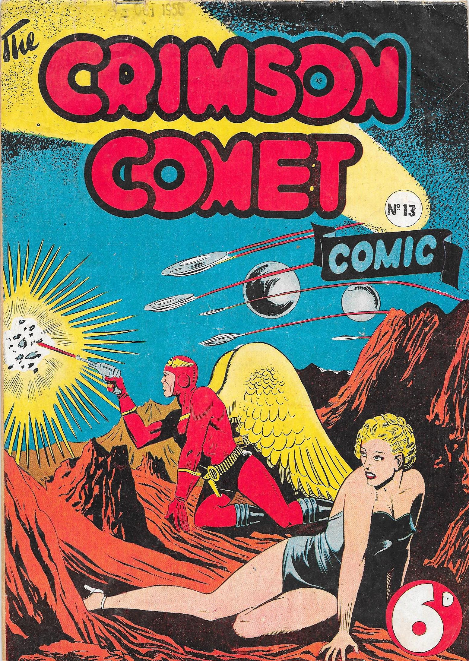 The Crimson Comet Comic (HJ Edwards, 1950 series) #13 ([October 1950])