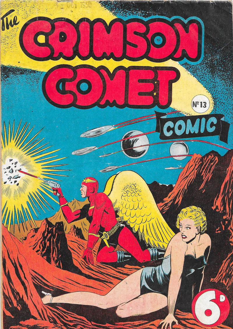 The Crimson Comet Comic (HJ Edwards, 1950 series) #13 ([October 1950])