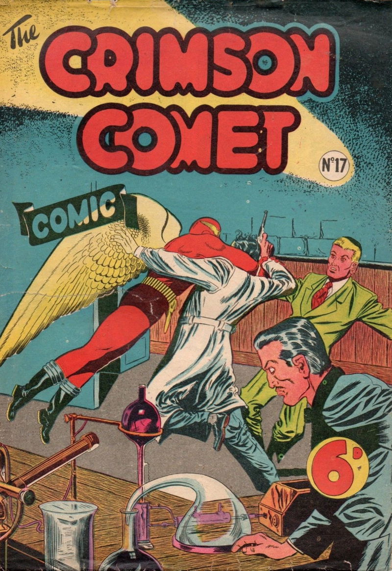 The Crimson Comet Comic (HJ Edwards, 1950 series) #17 ([February 1951?])