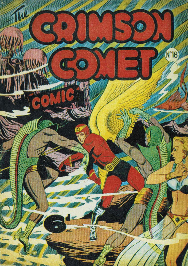 The Crimson Comet Comic (HJ Edwards, 1950 series) #18 ([March 1951?])