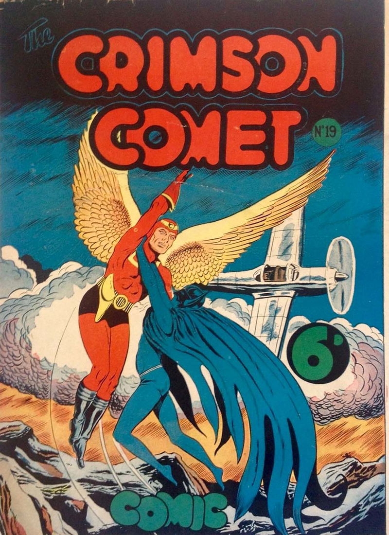 The Crimson Comet Comic (HJ Edwards, 1950 series) #19 (April 1951)