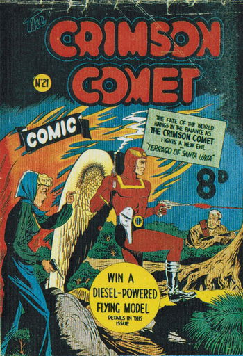 The Crimson Comet Comic (HJ Edwards, 1950 series) #21 ([June 1951?])