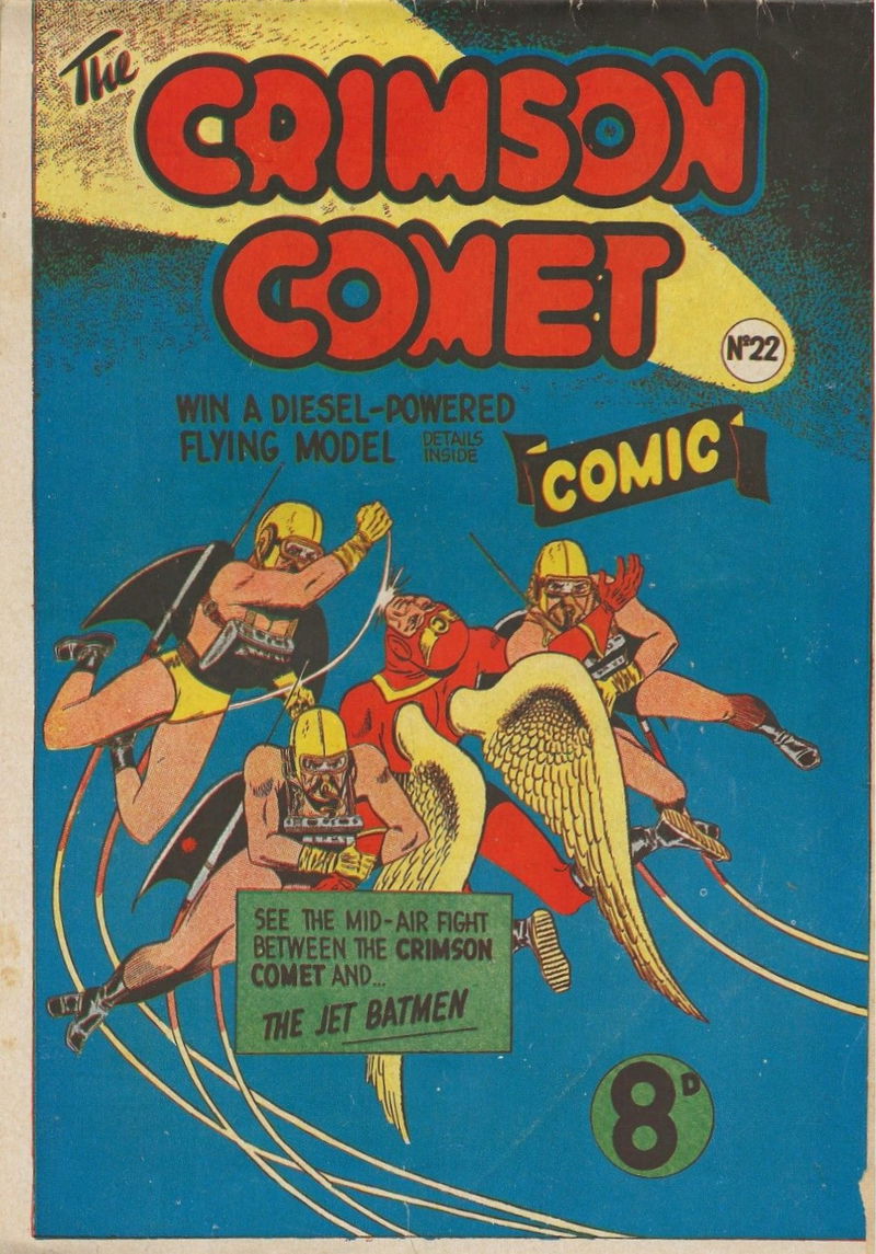 The Crimson Comet Comic (HJ Edwards, 1950 series) #22 ([July 1951?])