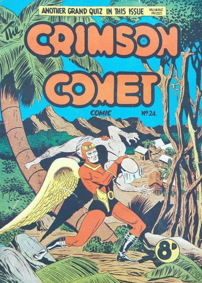 The Crimson Comet Comic (HJ Edwards, 1950 series) #24 ([May 1951?])